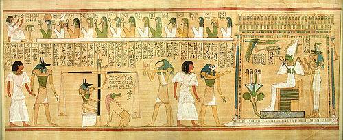 Gods Tribunal - Hunefer Papyrus
